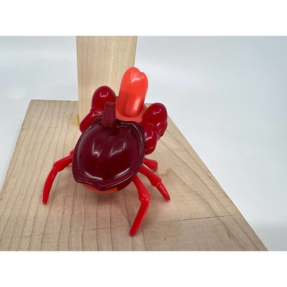 Vintage Disney Little Mermaid Sebastian Wind-Up Walking Toy *Works* Burger King - Picture 2 of 3